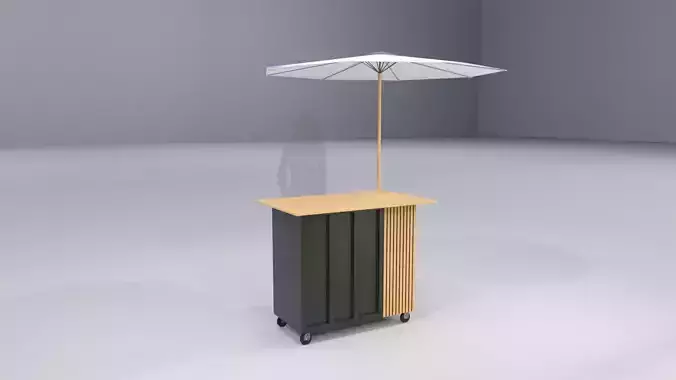 Pop Up Cart 8 3D model