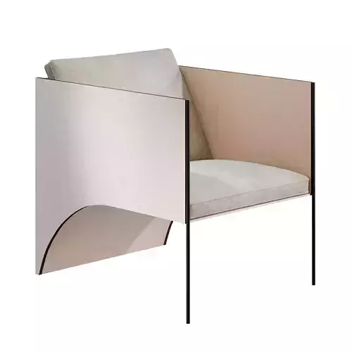 Armchair Living Divani-ARK 3D model