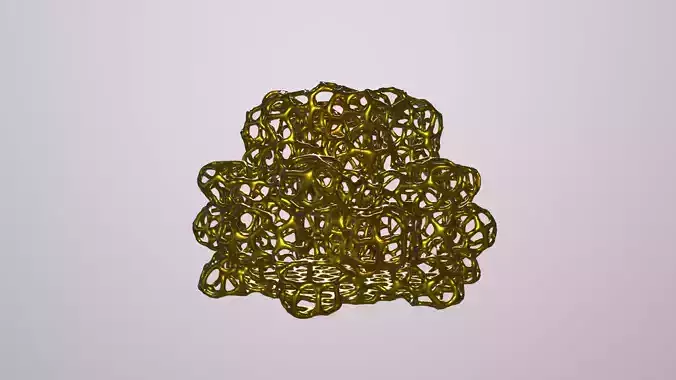 Parametric Bionic Form Oblect 3D print model