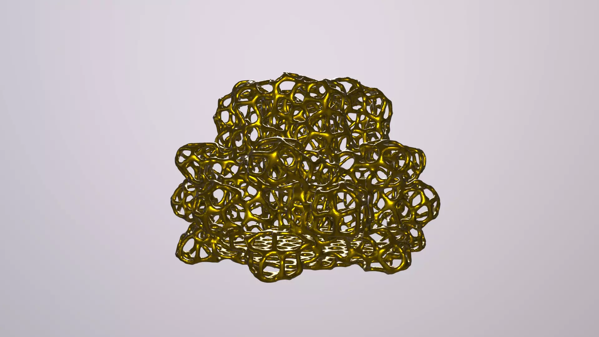 Parametric Bionic Form Oblect 3D print model