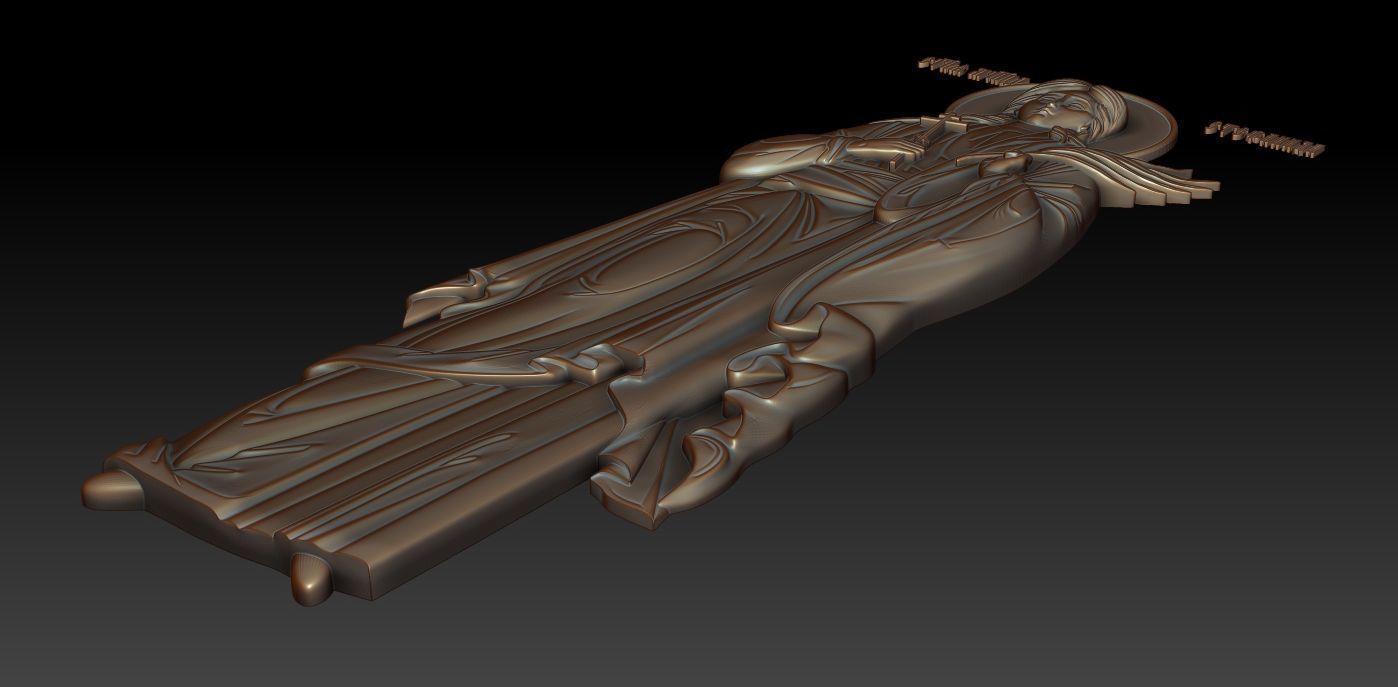 Saint Stephanida of Damascus 3D model_12