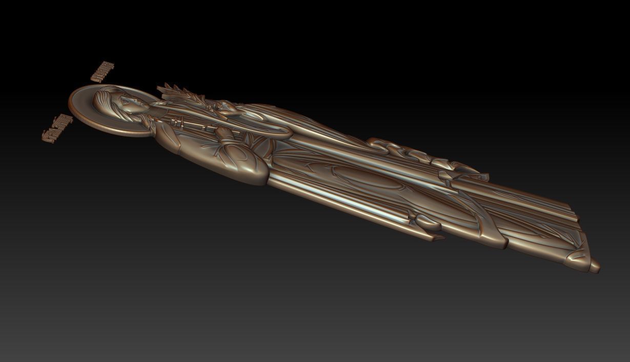 Saint Stephanida of Damascus 3D model_10