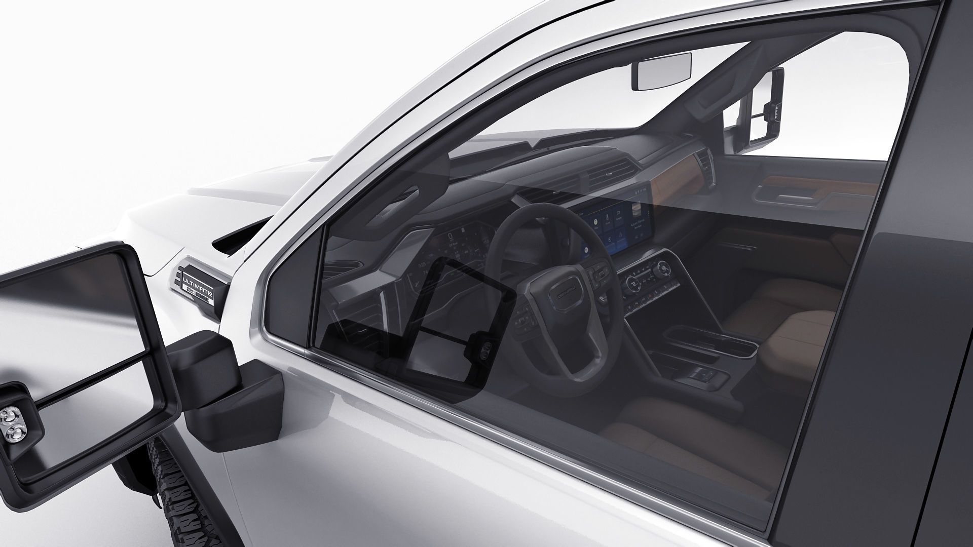 Pick-up Sierra Denali 2500HD Ultimate  2024 3D model_18