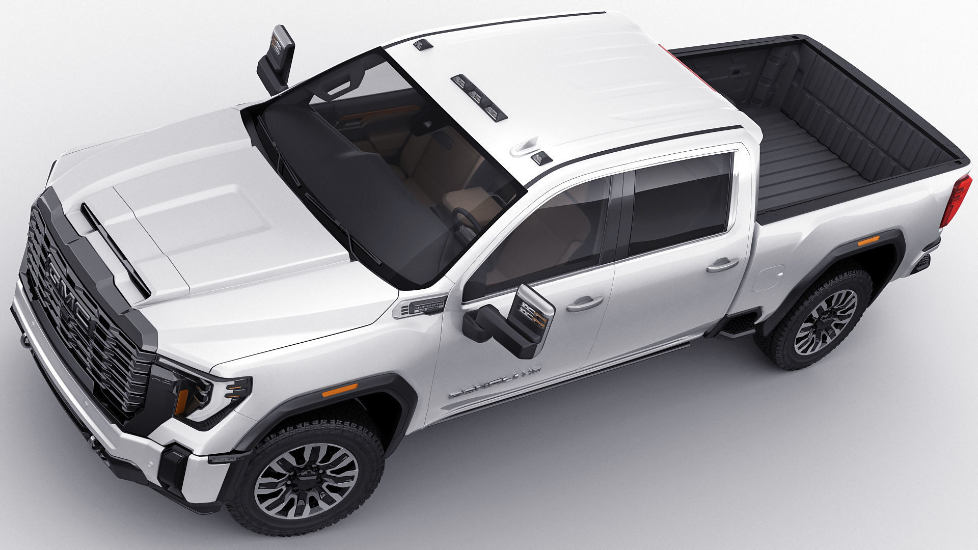 Pick-up Sierra Denali 2500HD Ultimate  2024 3D model_10