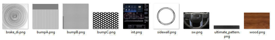 Pick-up Sierra Denali 2500HD Ultimate  2024 3D model_32