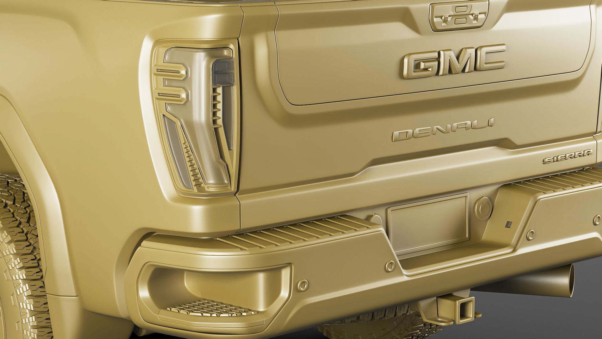 Pick-up Sierra Denali 2500HD Ultimate  2024 3D model_23