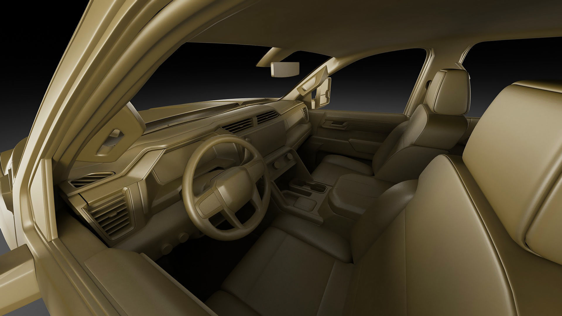 Pick-up Sierra Denali 2500HD Ultimate  2024 3D model_24