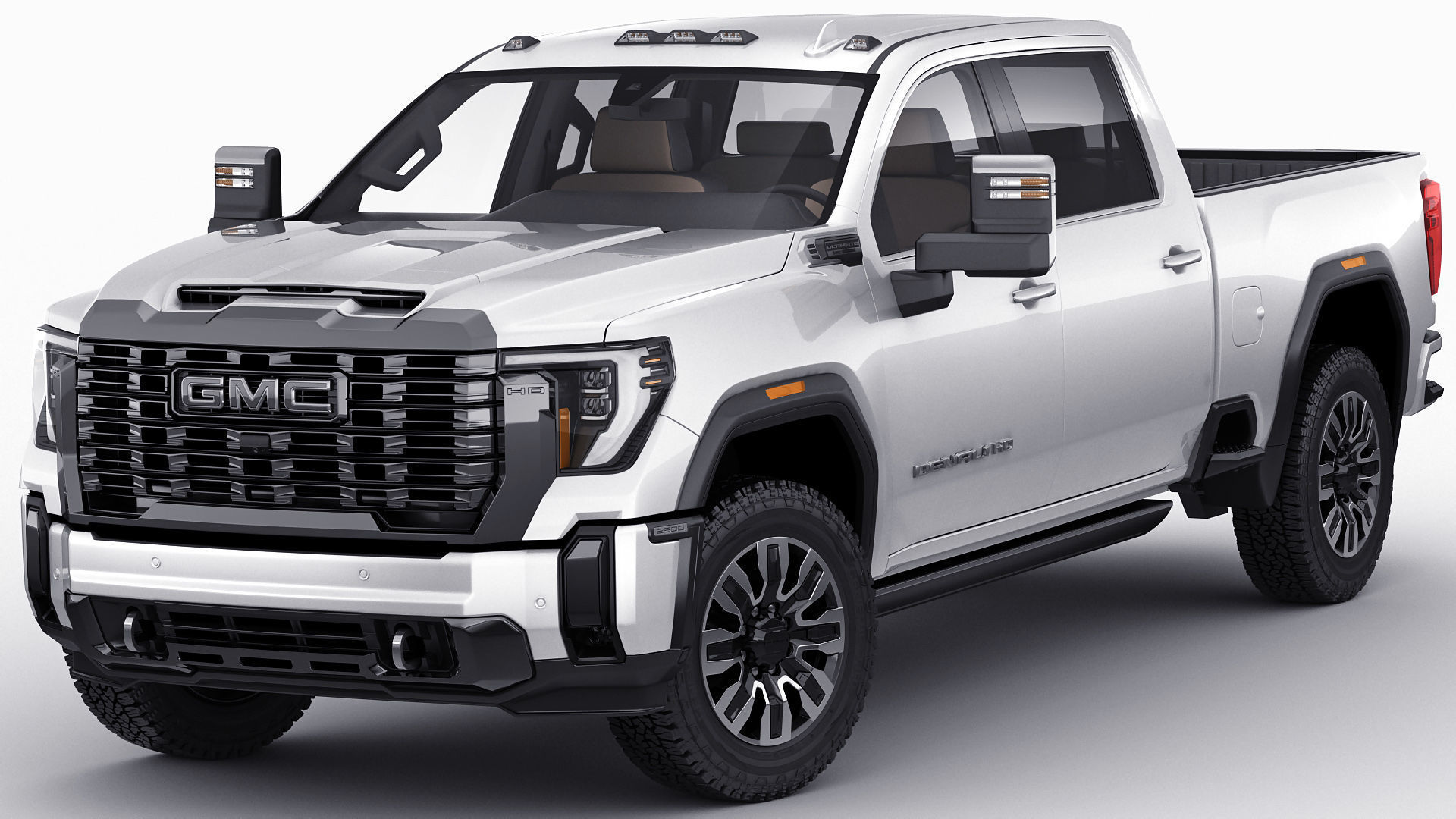 Pick-up Sierra Denali 2500HD Ultimate  2024 3D model_1