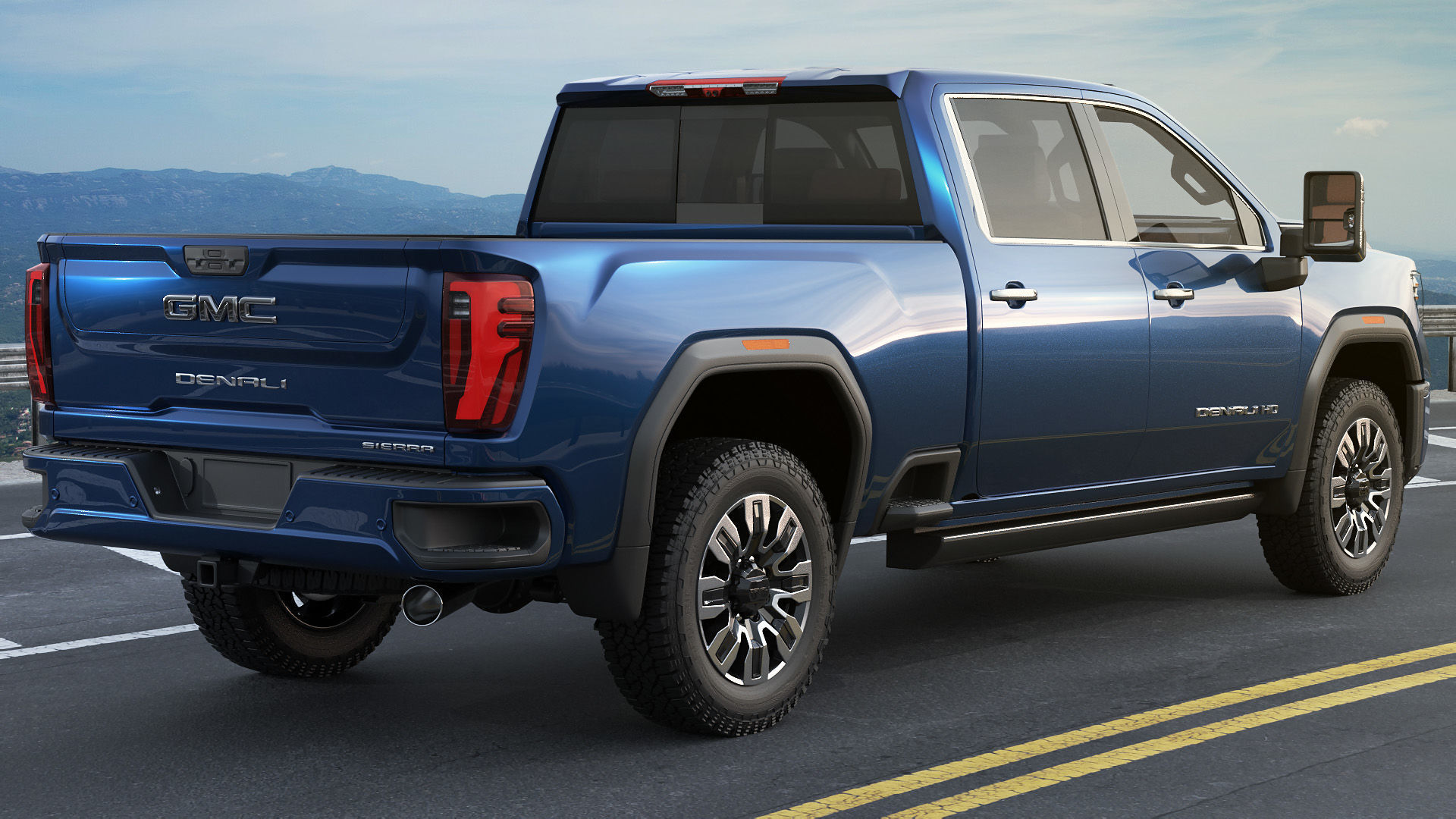 Pick-up Sierra Denali 2500HD Ultimate  2024 3D model_4