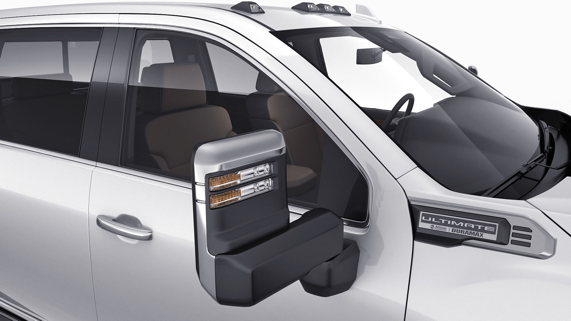 Pick-up Sierra Denali 2500HD Ultimate  2024 3D model_19