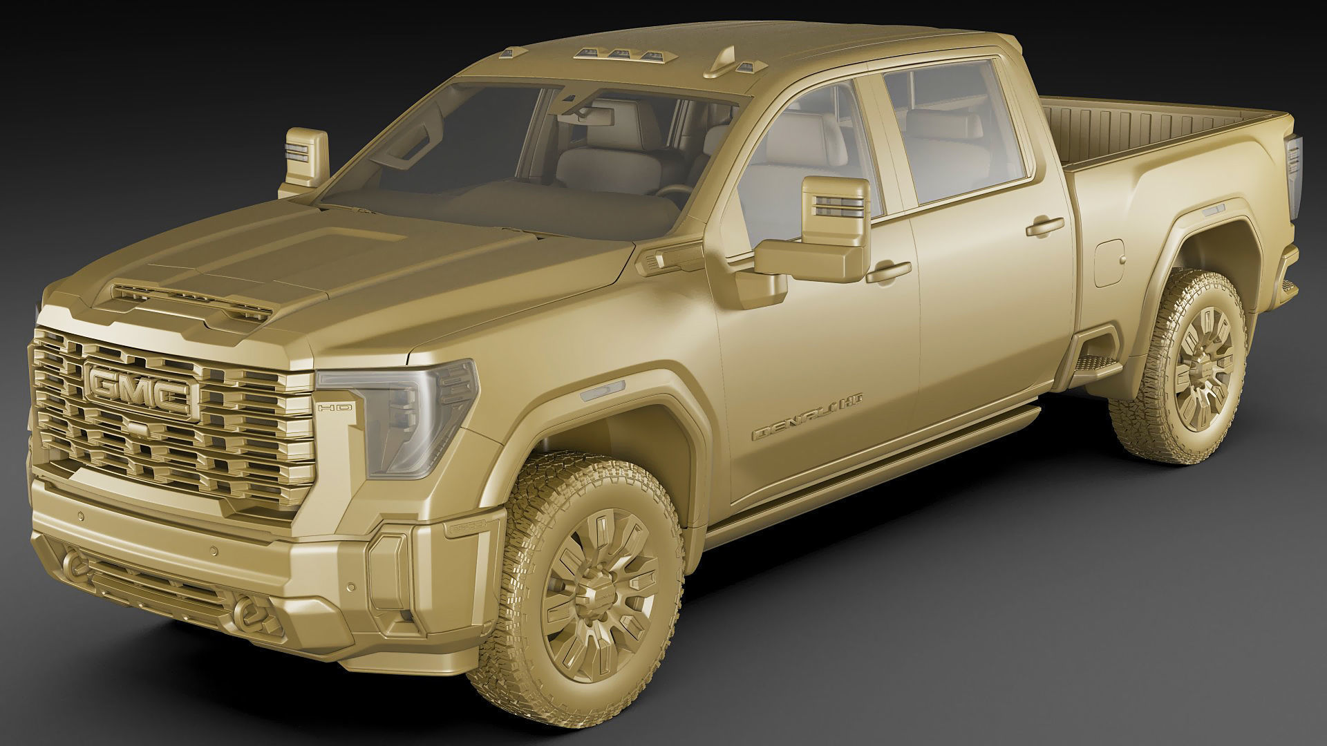 Pick-up Sierra Denali 2500HD Ultimate  2024 3D model_20