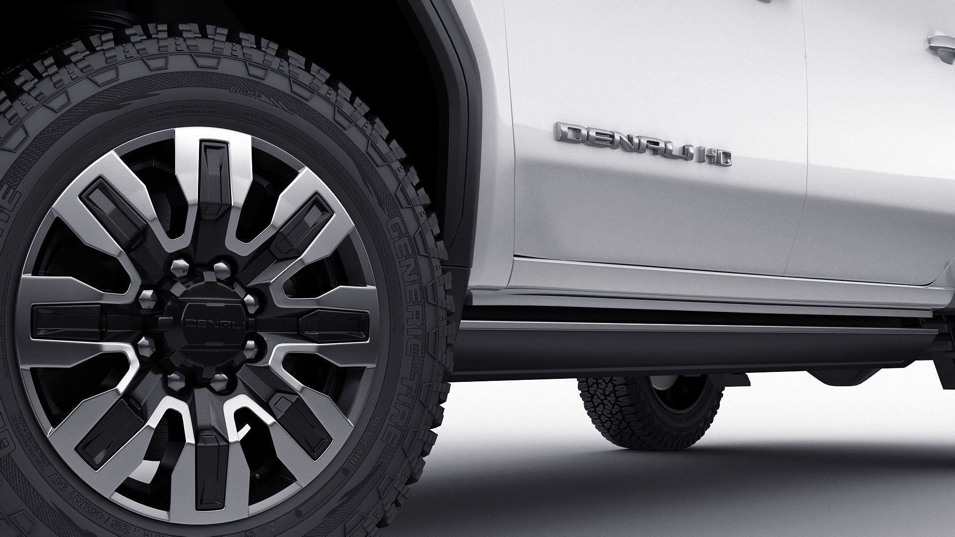 Pick-up Sierra Denali 2500HD Ultimate  2024 3D model_14