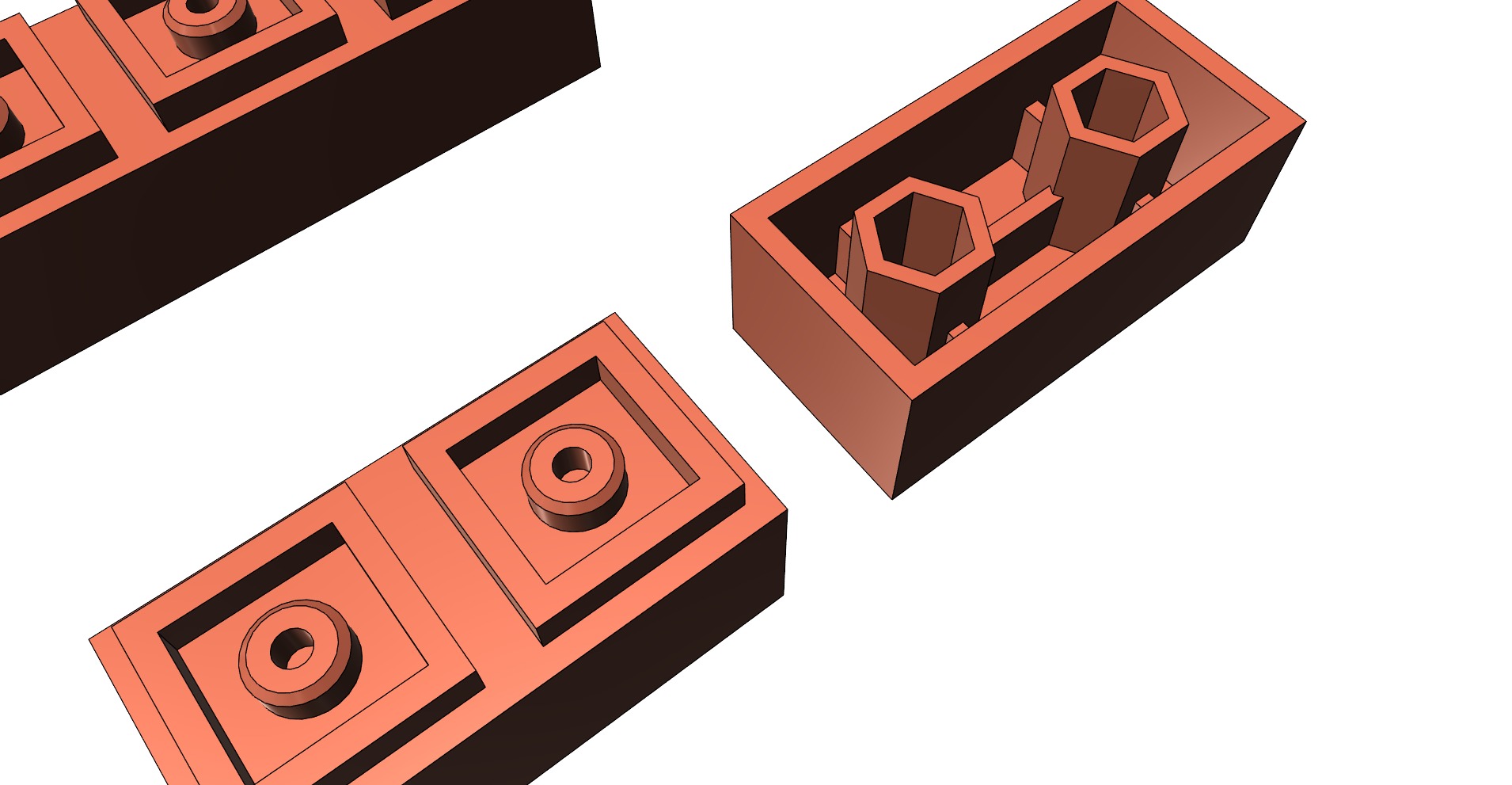 Building bricks no Lego easy print without support 3D print model_2