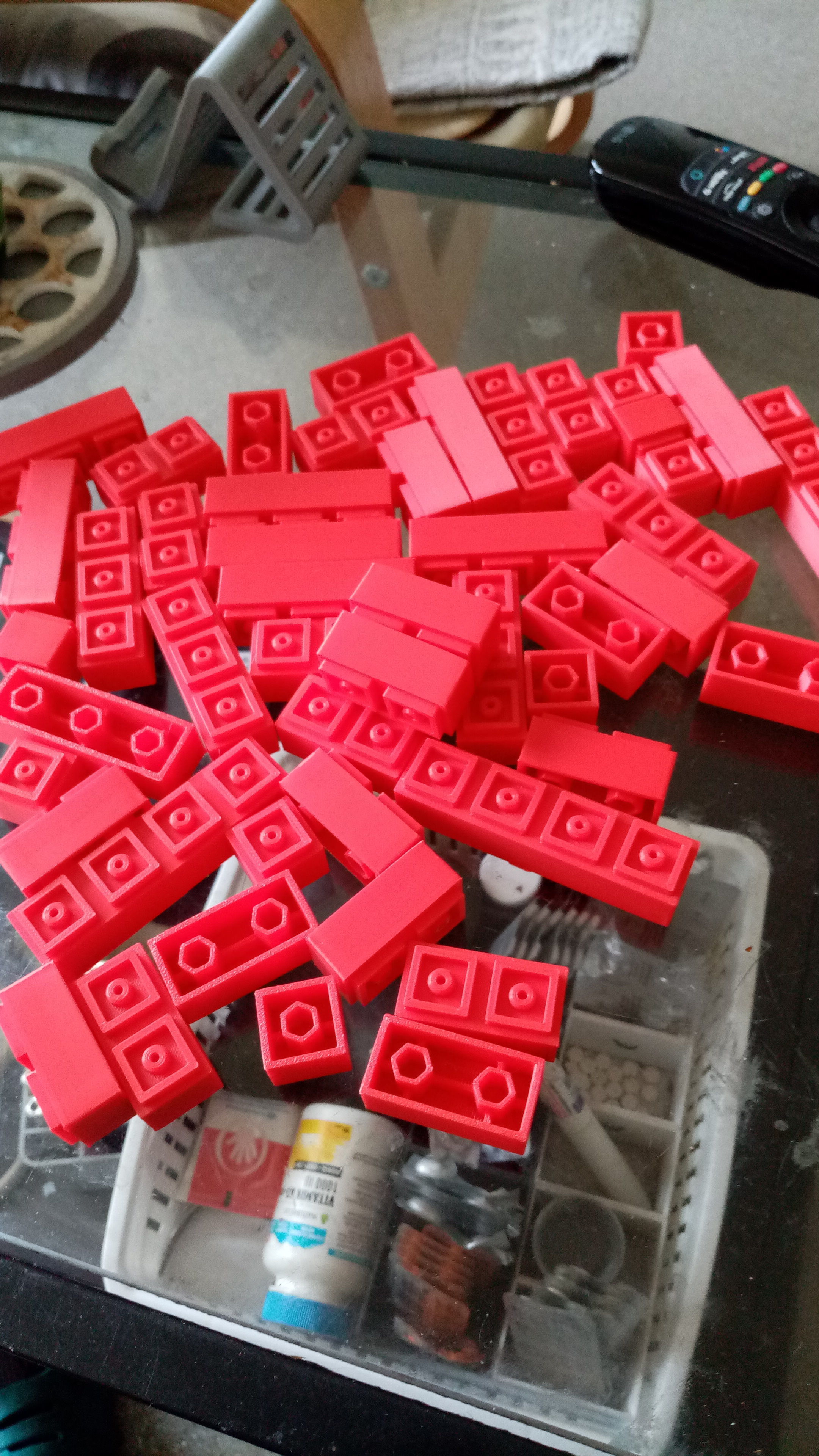 Building bricks no Lego easy print without support 3D print model_1