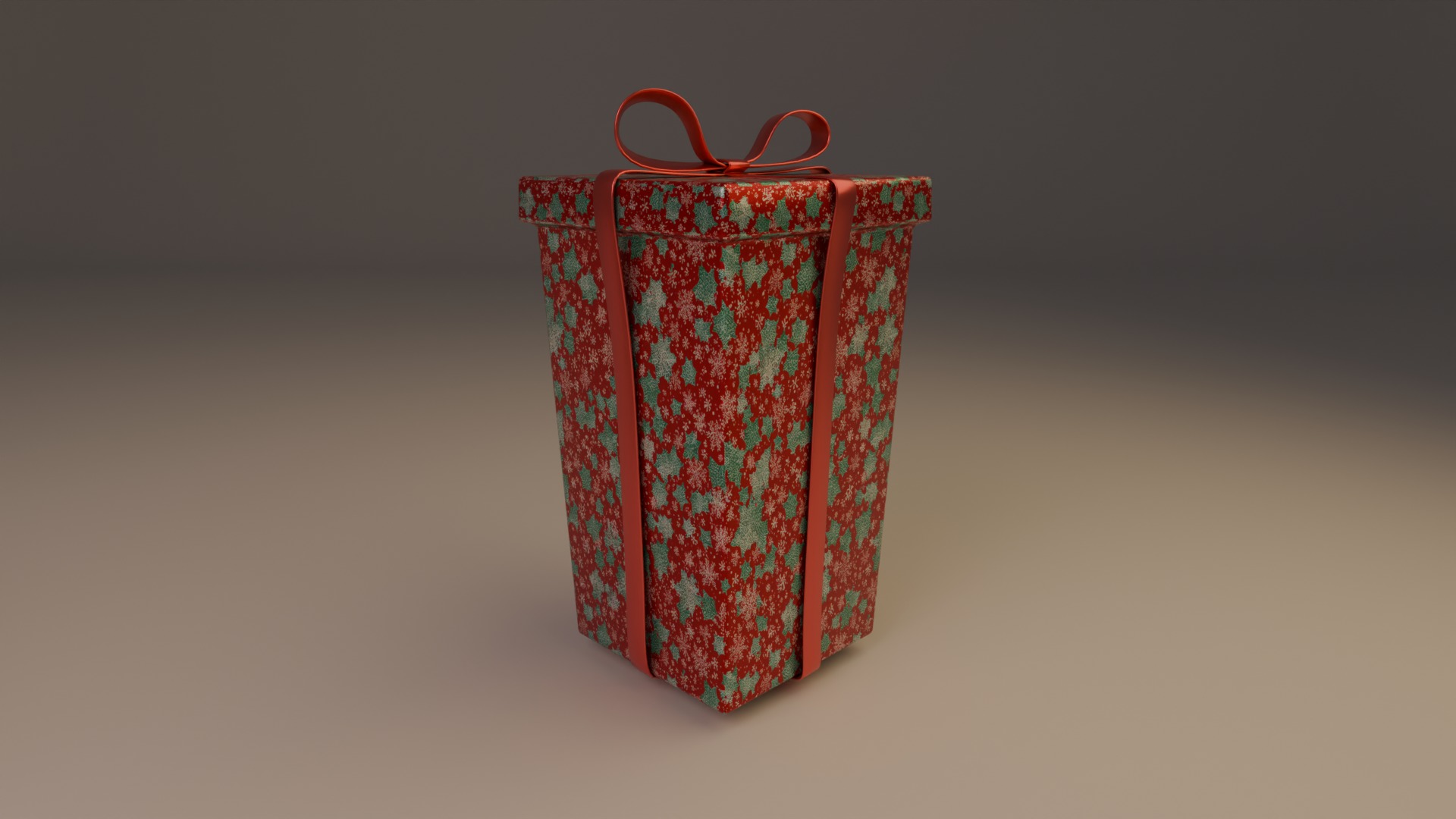 Christmas Gifts Low-poly 3D model_8