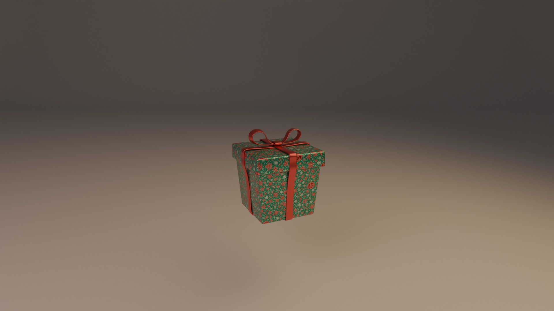 Christmas Gifts Low-poly 3D model_6