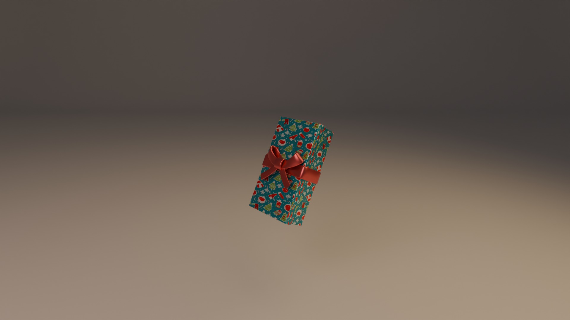Christmas Gifts Low-poly 3D model_7