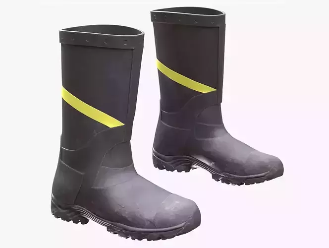 Boots 107 - All MH Bodies - UE5 Skeletons - Rigged Low-poly 3D model