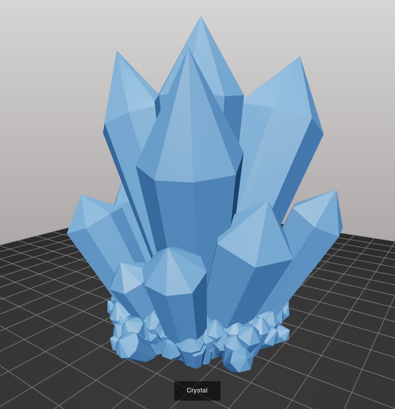 Crystals 3D Model Collection_2