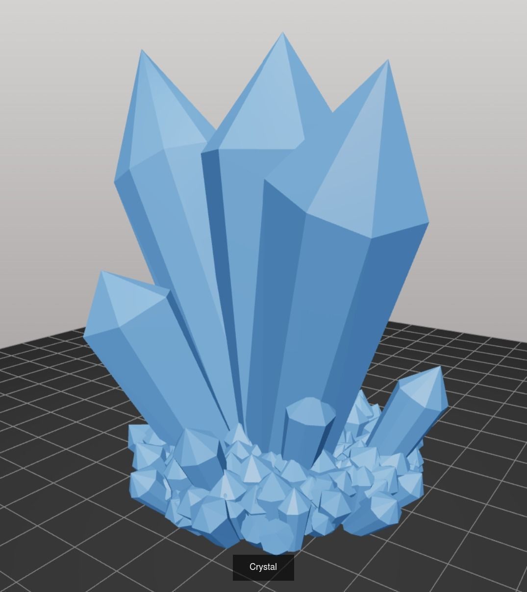 Crystals 3D Model Collection_1