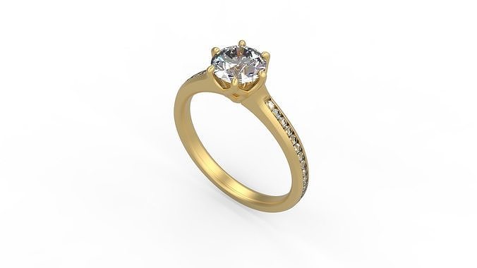 Woman Solitaire 280 3D print model