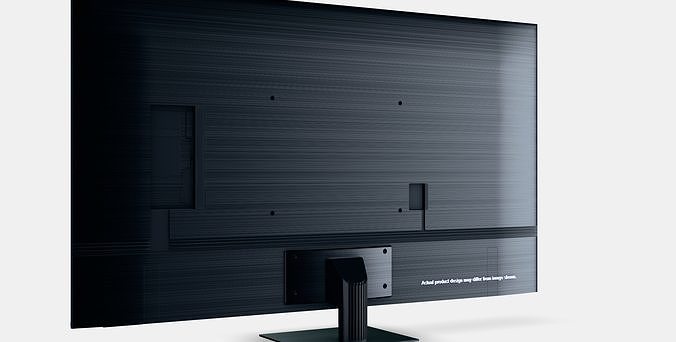 TV 55 QE55Q70CAUXCE QLED 4K 3D model 2