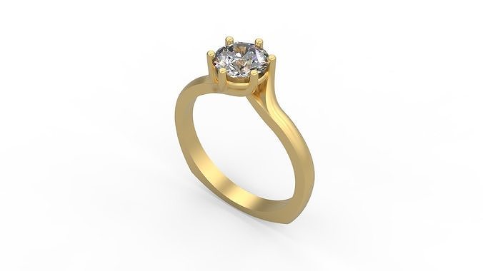 Woman Solitaire 313 3D print model
