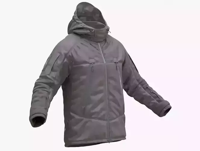 Military Winter Jacket 101 - All MH Bodies-UE5 Skeletons-Rigged