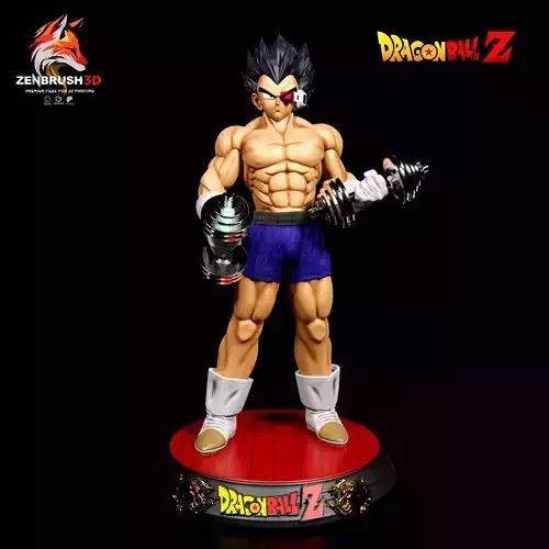 Vegeta - Dragon Ball STL 3D Printing 3D print model