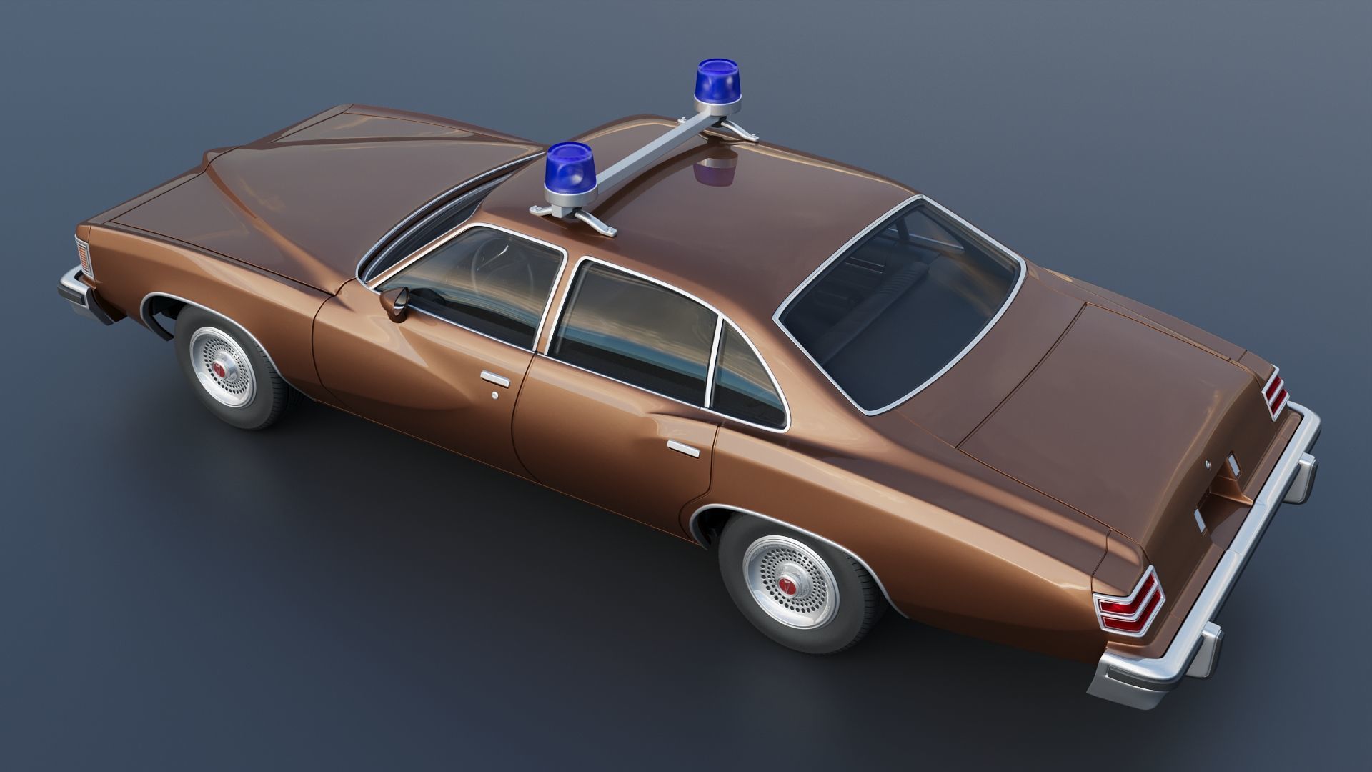 Pontiac LeMans 4 Door 3D print model_5