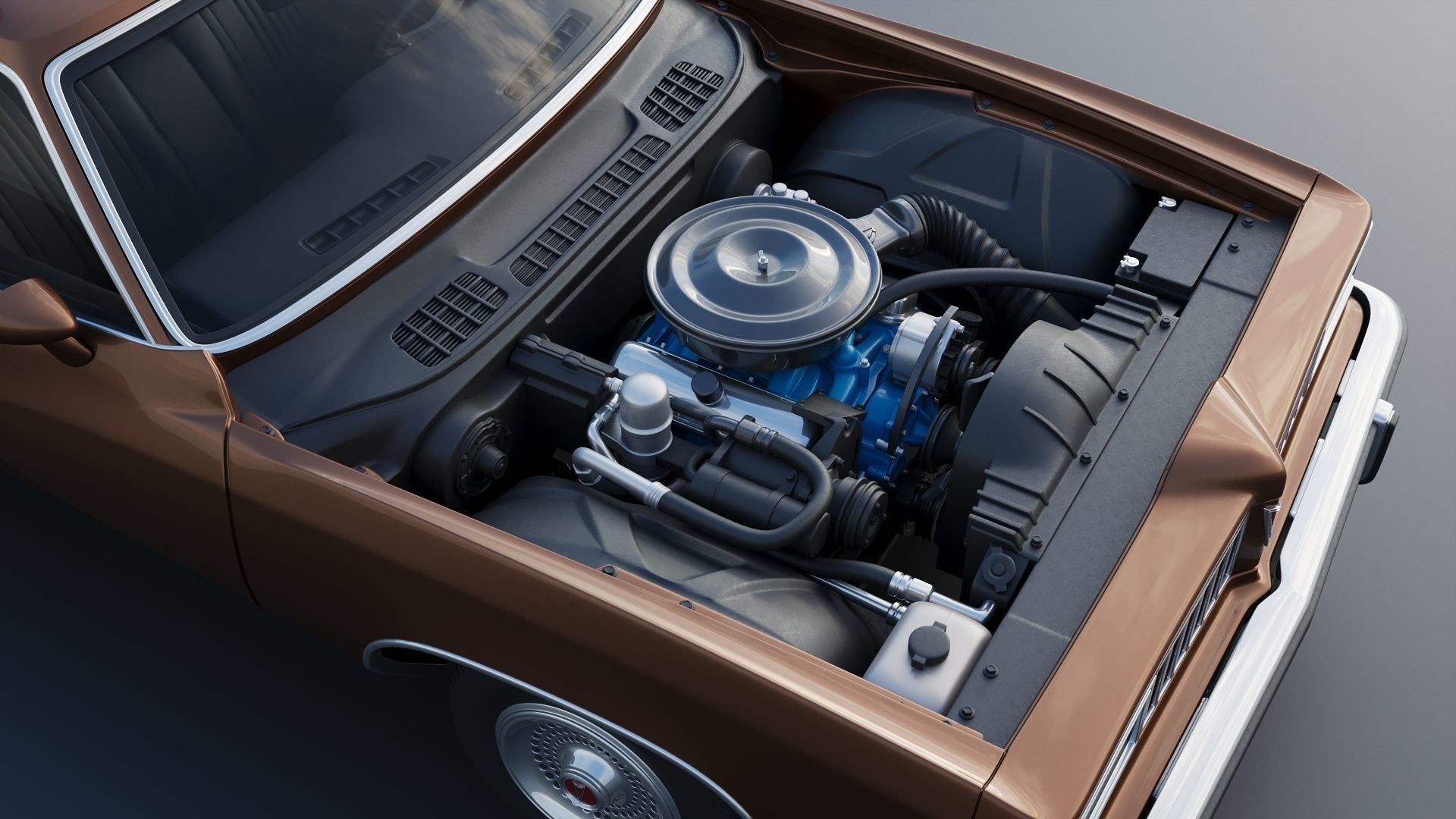 Pontiac LeMans 4 Door 3D print model_16