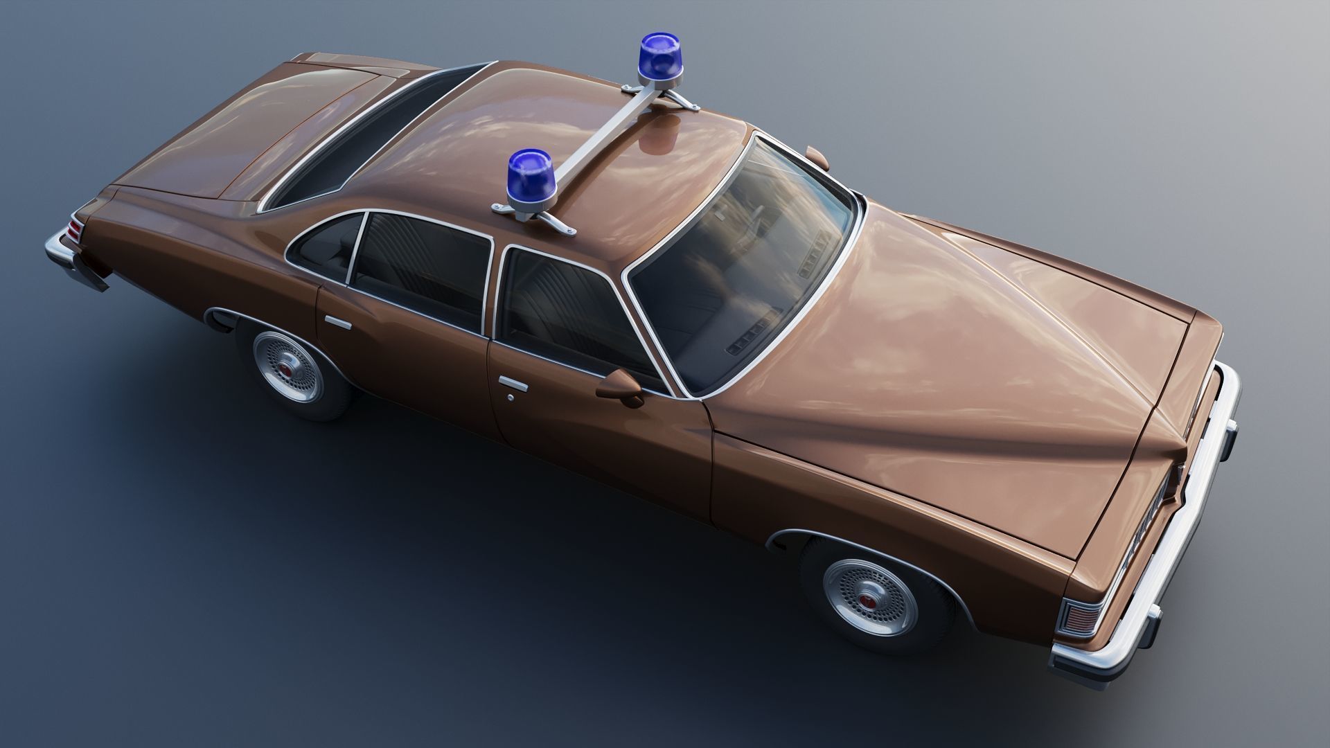 Pontiac LeMans 4 Door 3D print model_11