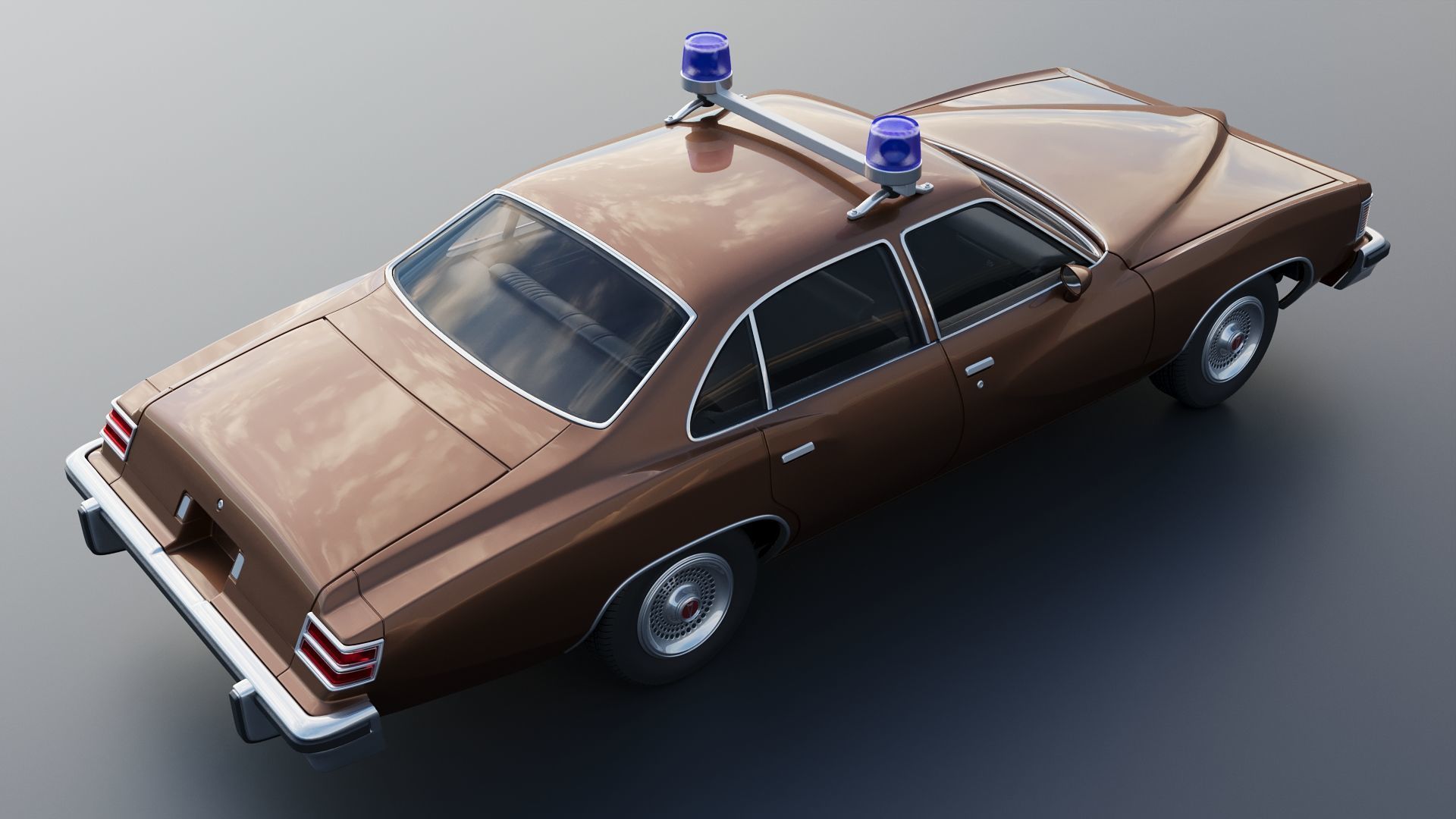 Pontiac LeMans 4 Door 3D print model_7