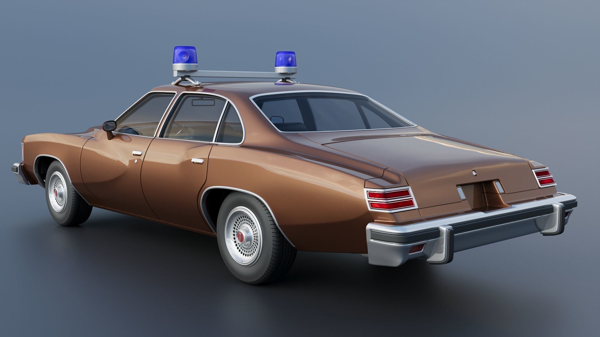 Pontiac LeMans 4 Door 3D print model_4