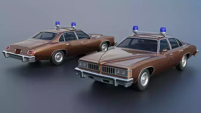 Pontiac LeMans 4 Door  3D print model 2