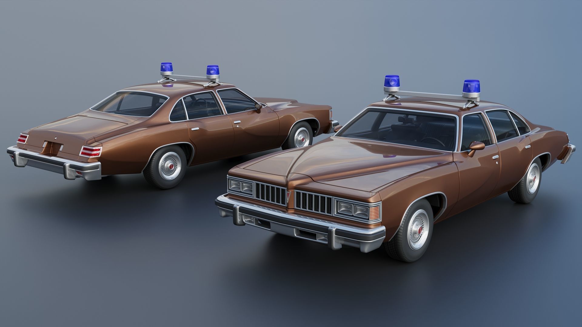 Pontiac LeMans 4 Door 3D print model_1