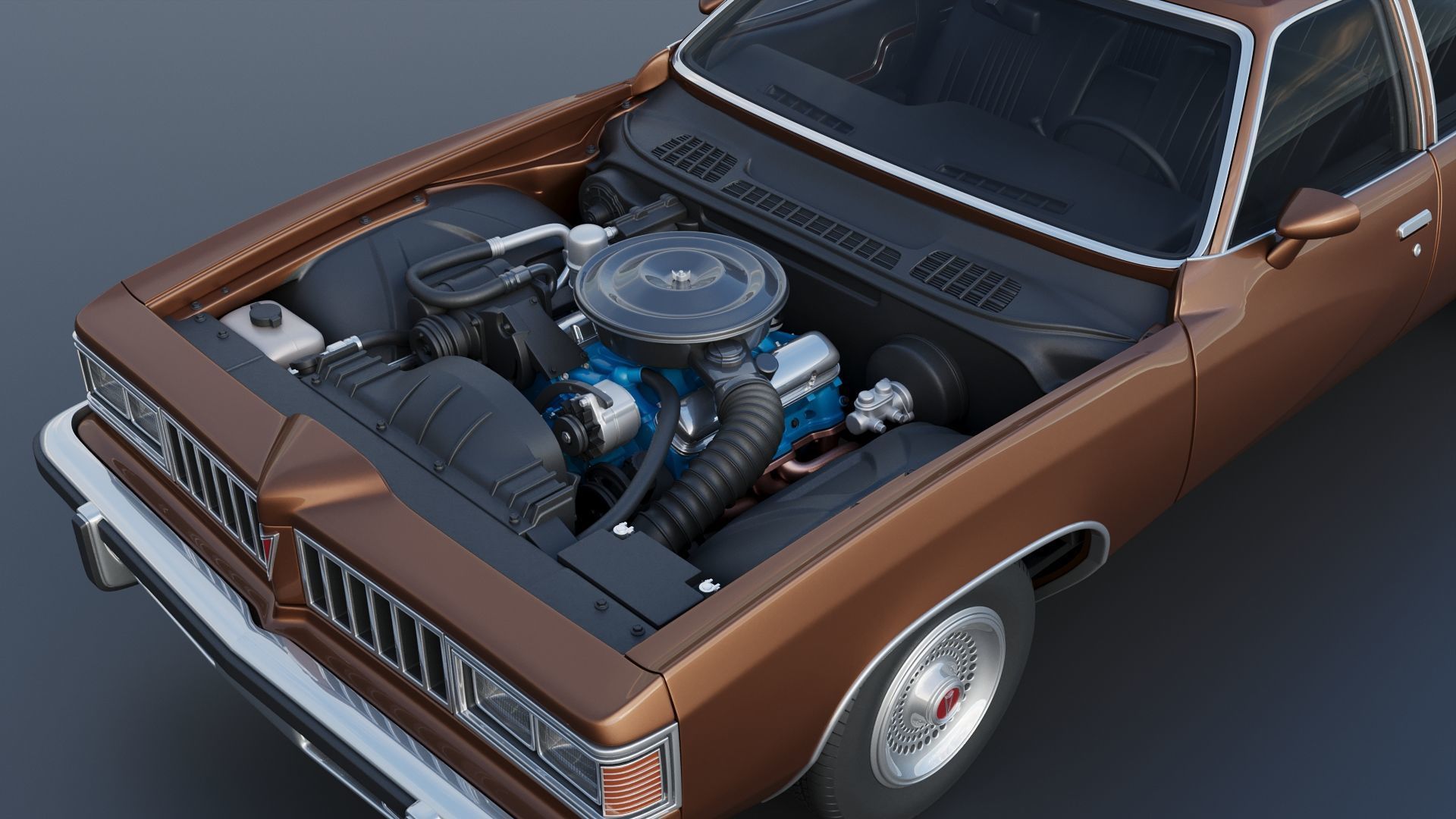 Pontiac LeMans 4 Door 3D print model_15