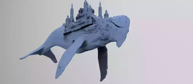 Dinosaur Whale Ancient city