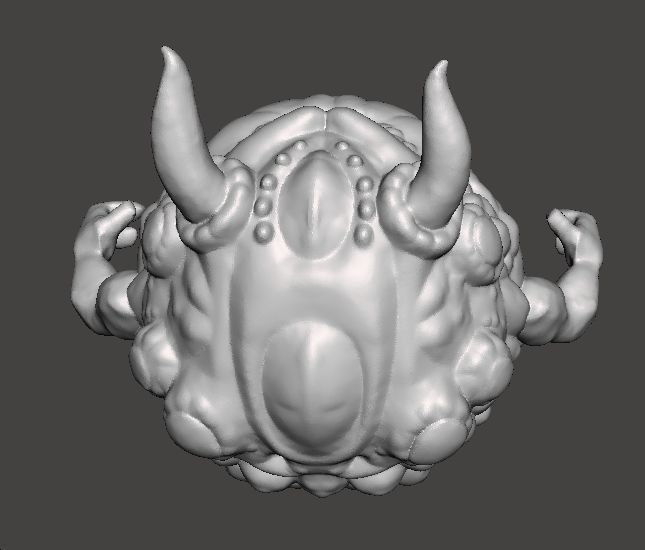 PAIN ELEMENTAL ATTACK CLASSIC MODEL FIGURE FANTASY SCIFI RPG DND 3D print model_7