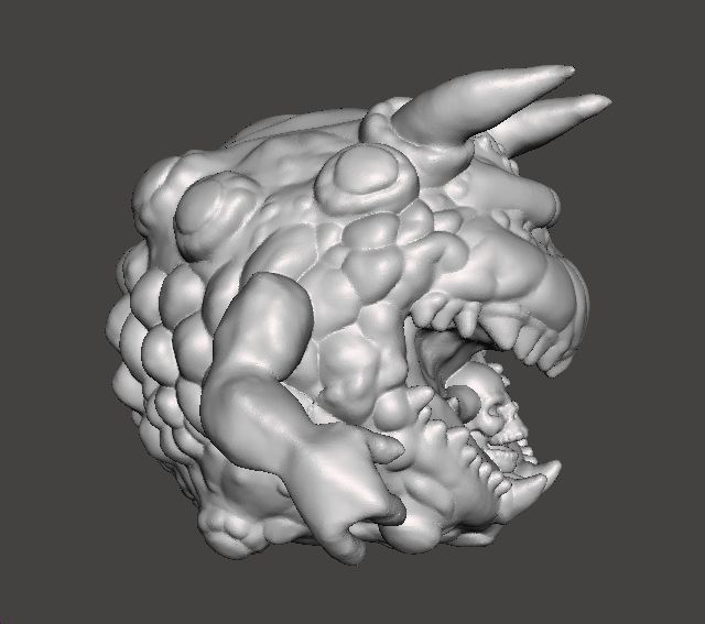 PAIN ELEMENTAL ATTACK CLASSIC MODEL FIGURE FANTASY SCIFI RPG DND 3D print model_5