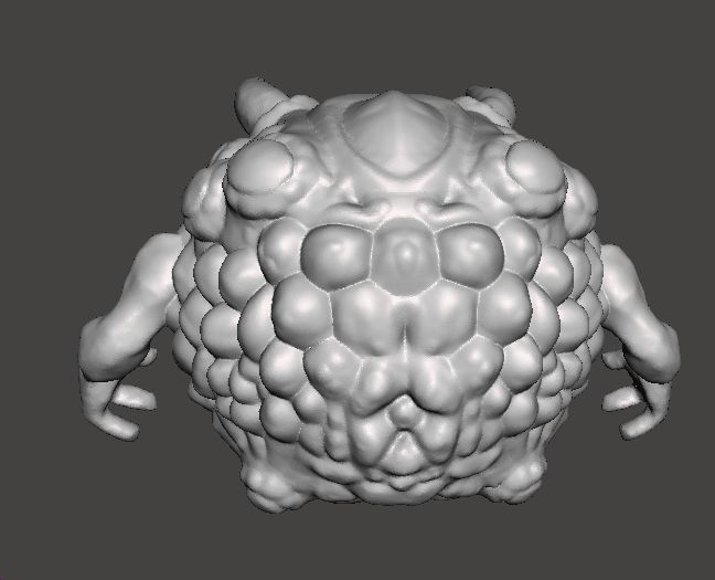 PAIN ELEMENTAL ATTACK CLASSIC MODEL FIGURE FANTASY SCIFI RPG DND 3D print model_6