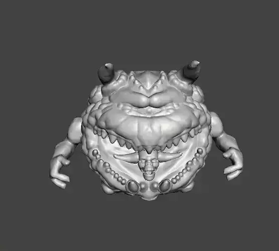 PAIN ELEMENTAL ATTACK CLASSIC MODEL FIGURE FANTASY SCIFI RPG DND 3D print model