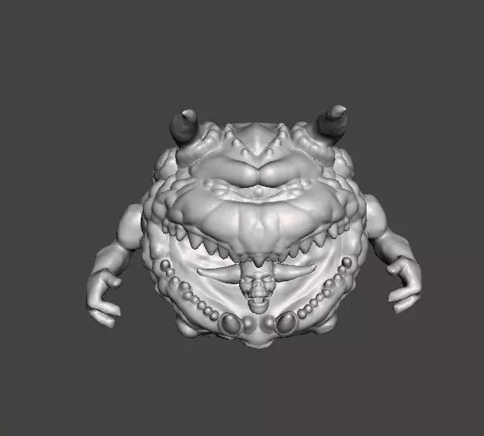 PAIN ELEMENTAL ATTACK CLASSIC MODEL FIGURE FANTASY SCIFI RPG DND 3D print model_0