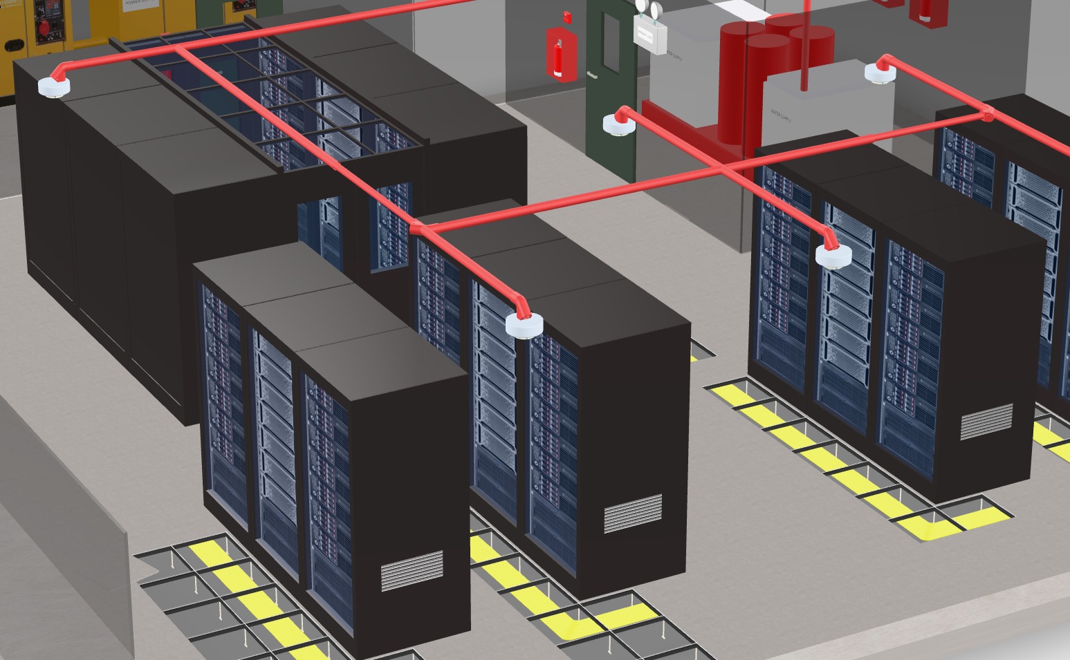 Server room 3D model_19