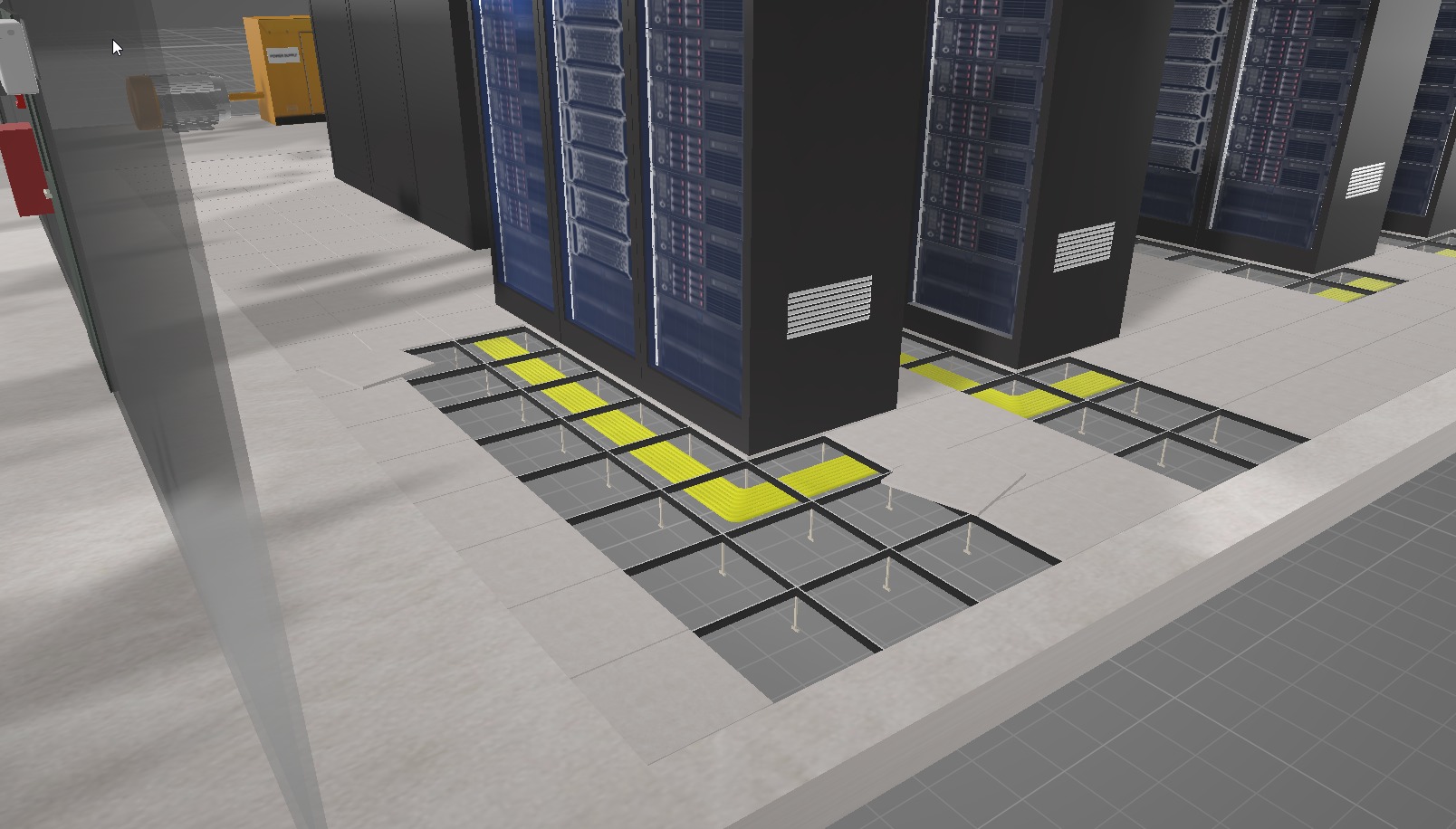 Server room 3D model_3
