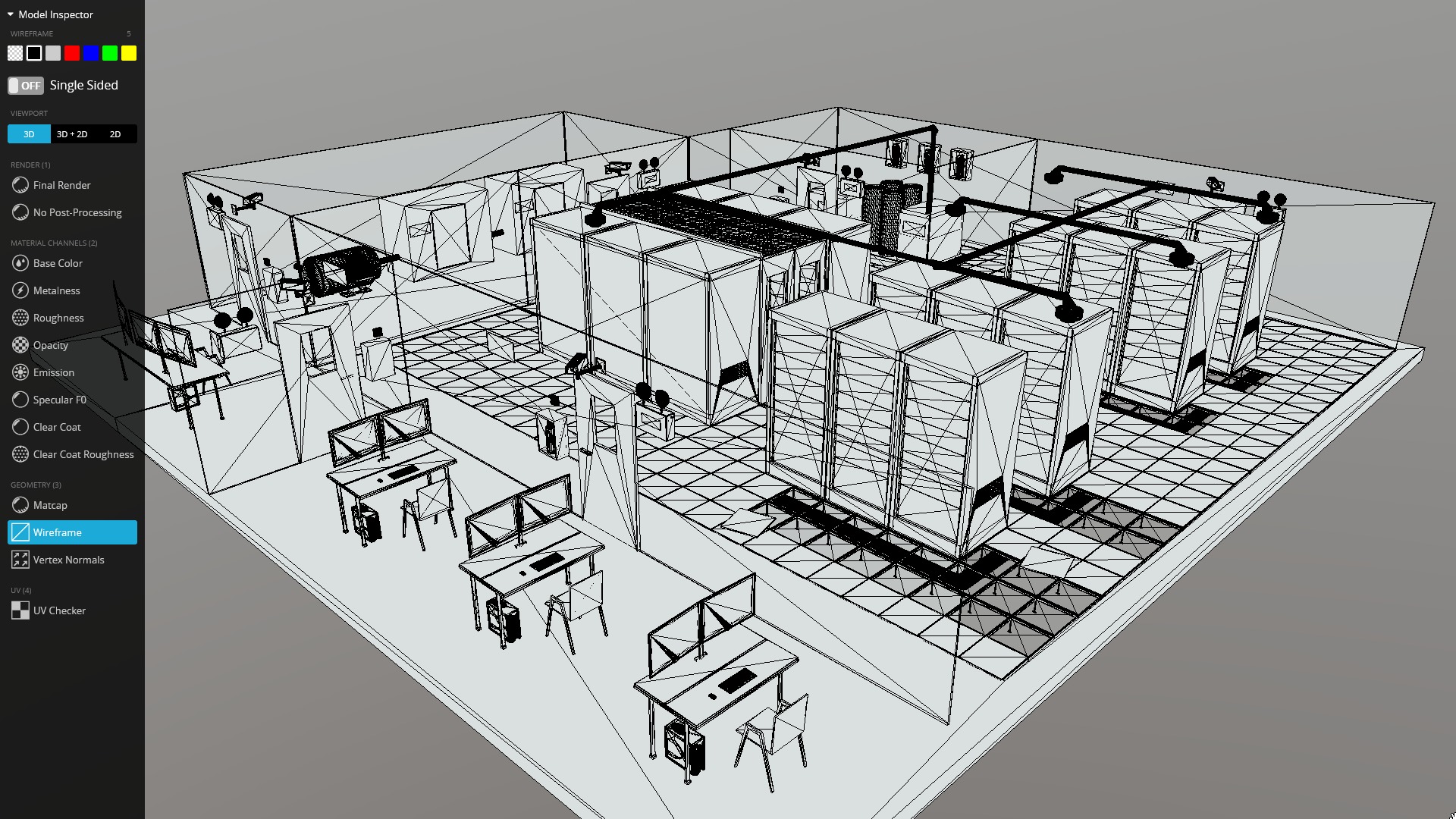 Server room 3D model_28