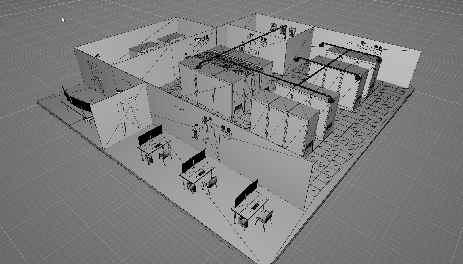 Server room 3D model_25