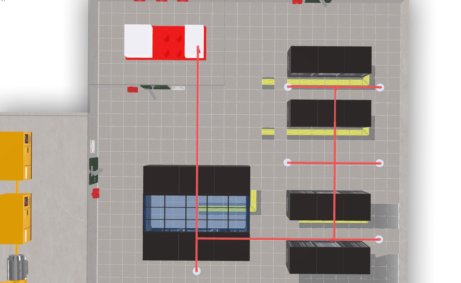 Server room 3D model_6