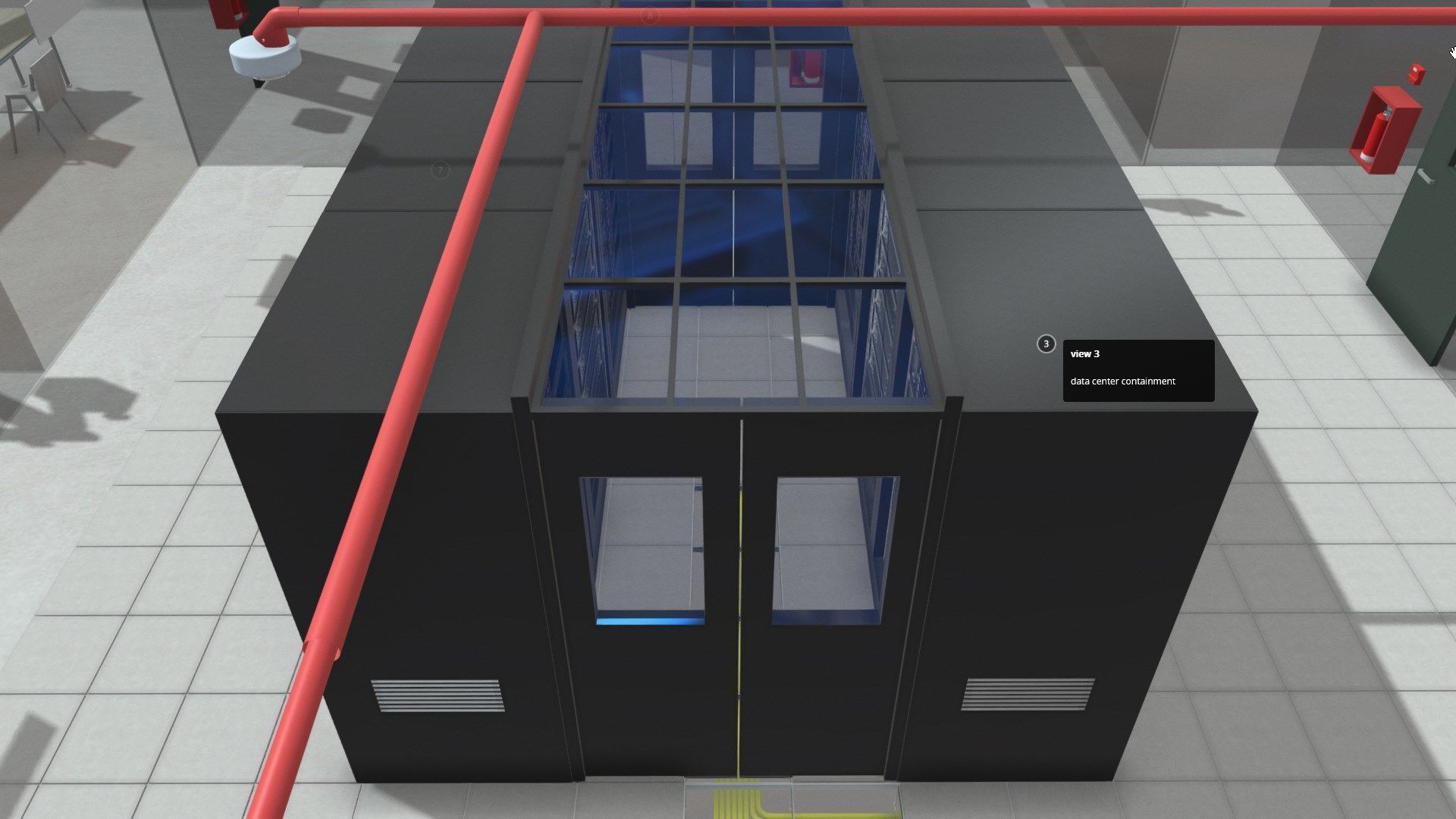 Server room 3D model_14