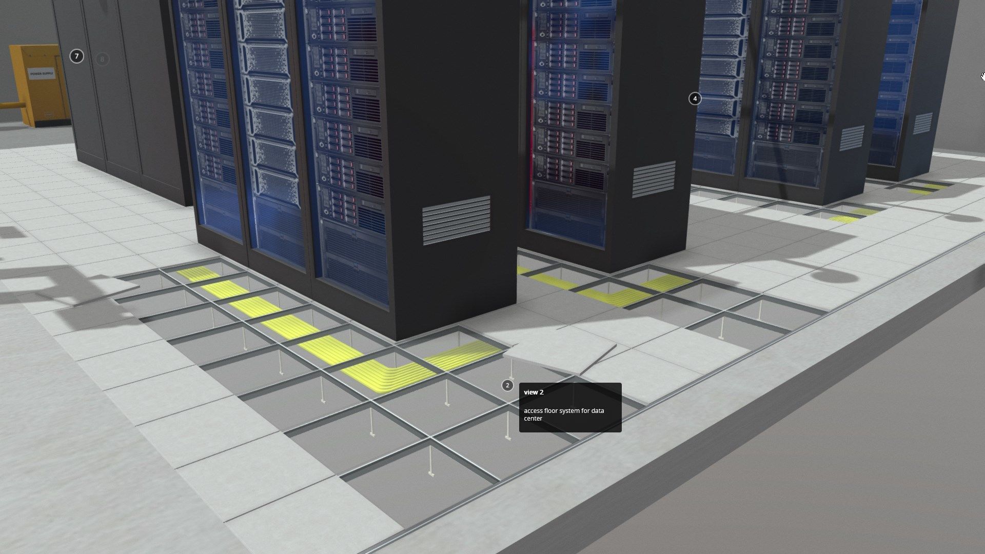 Server room 3D model_15